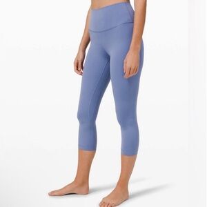 Lululemon Align Crop 21" Leggings Water Drop Size 6
